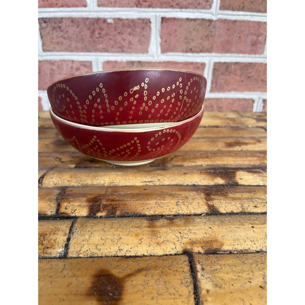 Pair  PIER 1 Coupe Cereal Bowl Matira